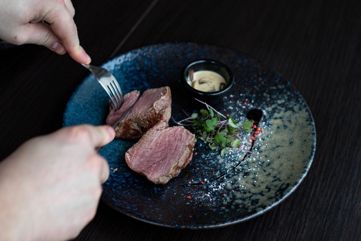 Ember-Roasted Short Rib plated
