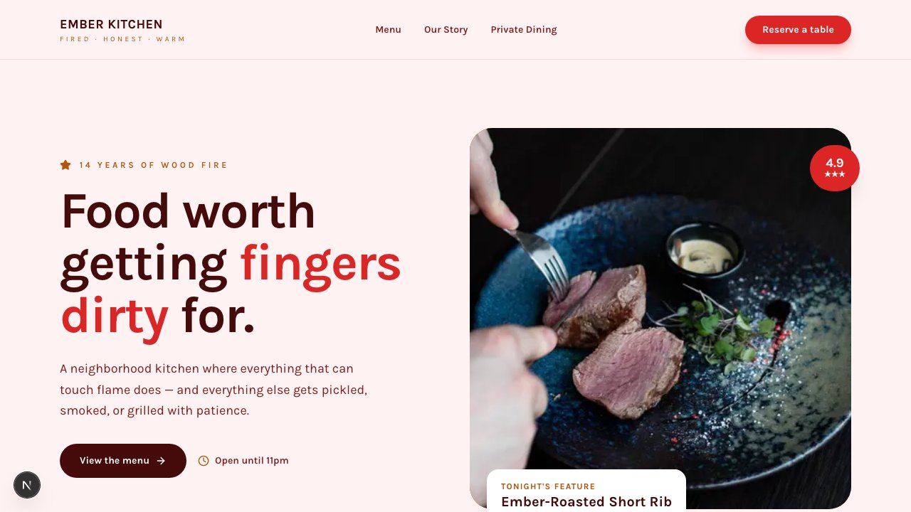 Ember Kitchen